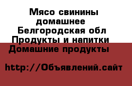 Мясо свинины домашнее - Белгородская обл. Продукты и напитки » Домашние продукты   